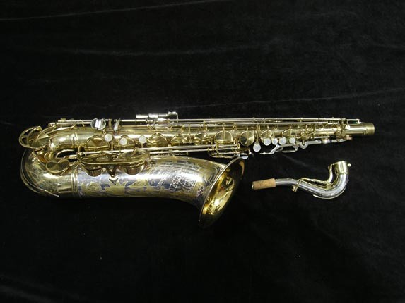 King Silver-Sonic Gold Inlay Super 20 Tenor - 372421 - Photo # 1