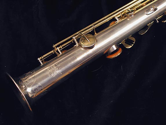 Buescher Silver w/ Gold Keys True Tone Soprano - 232227 - Photo # 5