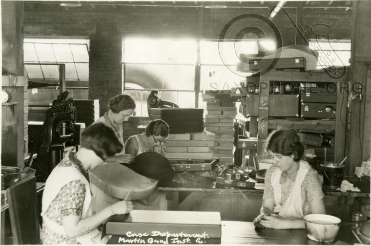 Martin Band Instrument Co- August 1928-Case Department