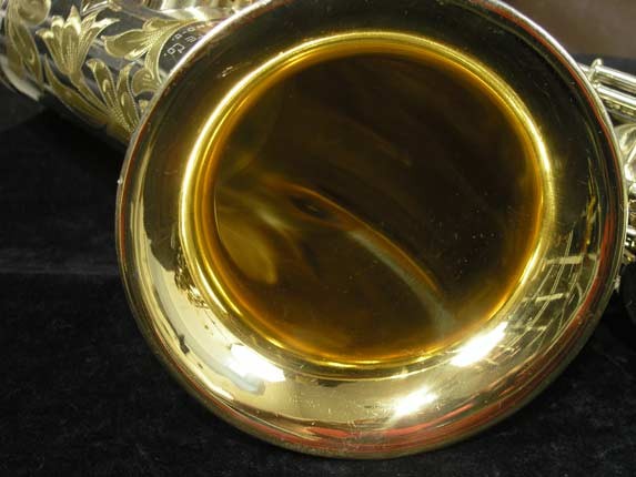 King Silver-Sonic Gold Inlay Super 20 Tenor - 372421 - Photo # 11