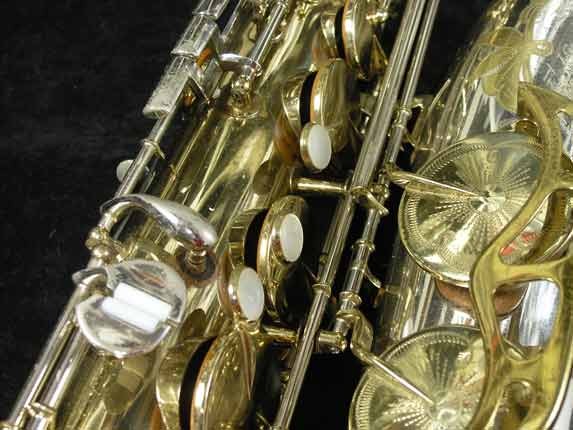 King Silver-Sonic Gold Inlay Super 20 Tenor - 372421 - Photo # 13