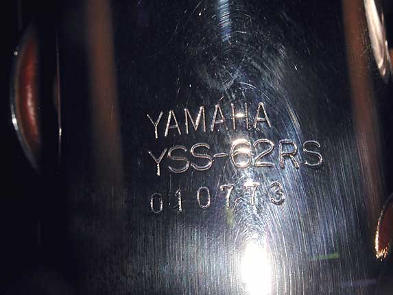 Yamaha Silver Plate YSS-62RS - 010773 - Photo # 10