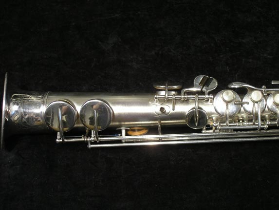Buescher Silver Tipped Bell True Tone Soprano - 234860 - Photo # 2