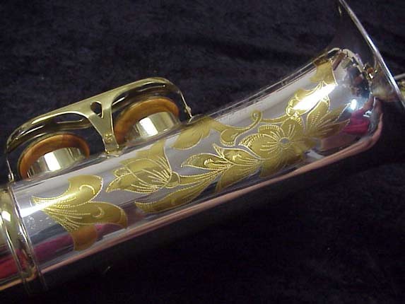 King Silver-Sonic Gold Inlay Super 20 Tenor - 532373 - Photo # 9