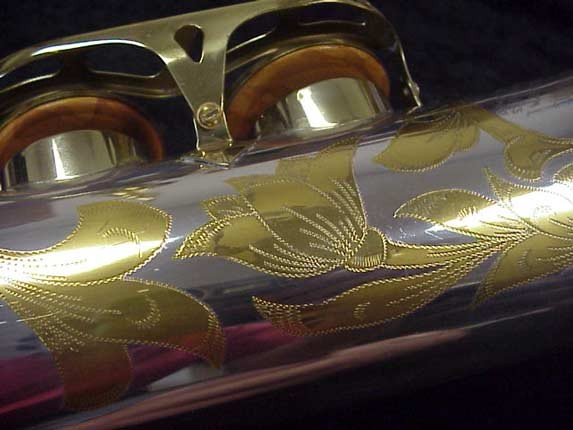 King Silver-Sonic Gold Inlay Super 20 Tenor - 532373 - Photo # 12