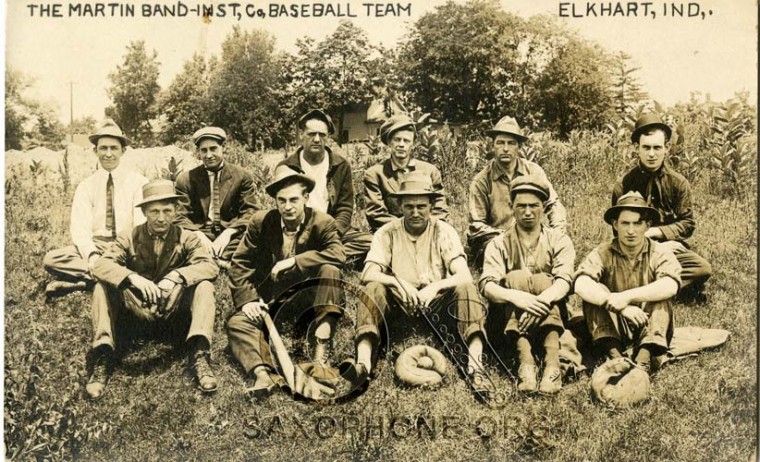 The Martin Band Instrument Co, baseball team-Elkhart, Indiana