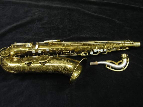 King Lacquer-Sterling Neck Zephyr Tenor - 209917 - Photo # 1