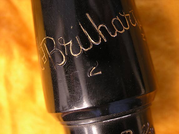 Brilhart Carlsbad Alto - Hard Rubber - 176929 - Photo # 5