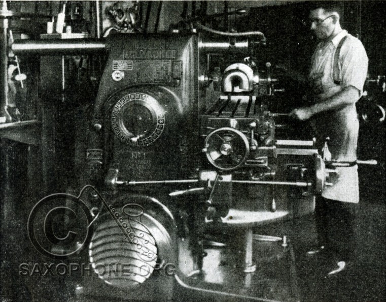 H.N. White King factory-1934-Section of the Tool and Die Making Department